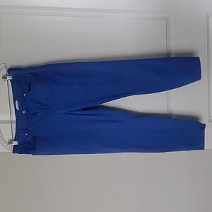 Sofia Jeans EUC Size 14 Royal Blue Skinny Ankle Pants